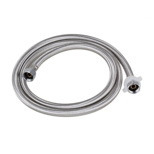 Connection Hose chrome plated double locked braided hose