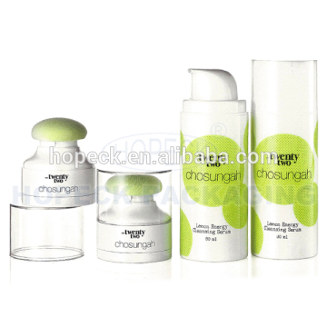 cosmetics plastic bottle