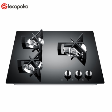 Groothandelsprijs 3 Burner Cooktops gasfornuis