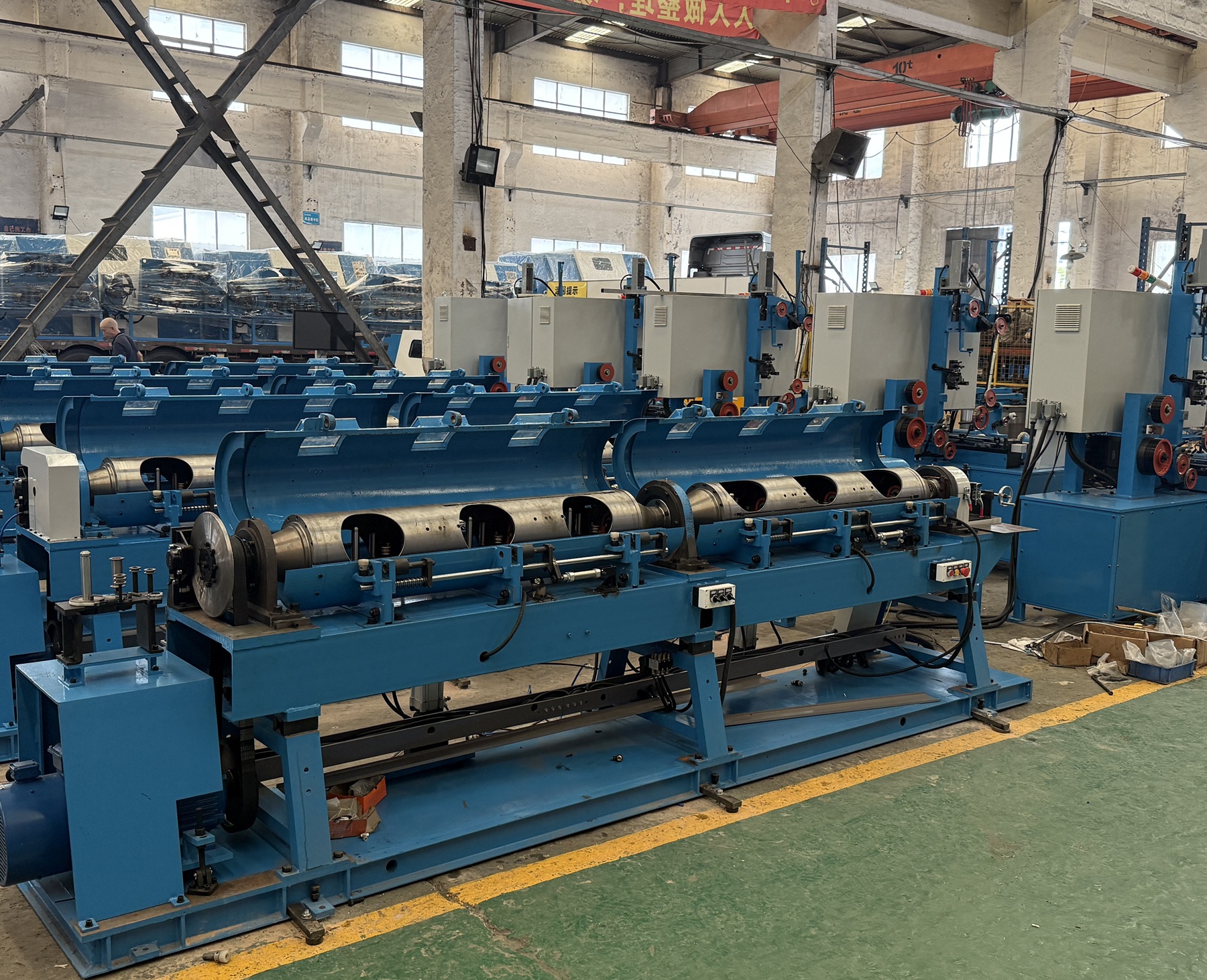 boru şeklinde büküm tubular stranding