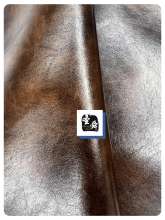 garment pu fabric oily skin PU two-colour effect leather lustring effect leather