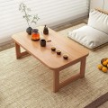 Natural Bamboo Foldable Floor Coffee Table