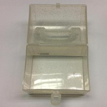 Plastic mini portable transparent storage box