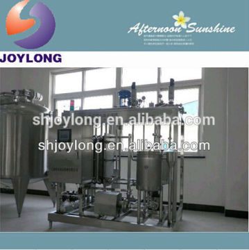 Complete UHT milk processing plant