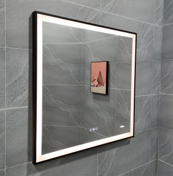 LED Lighted bathroom Mirror backlit mirror metal frame