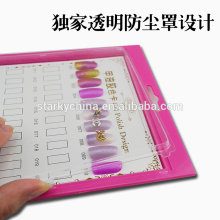 cardboard stand display for nail art nail polish display stand