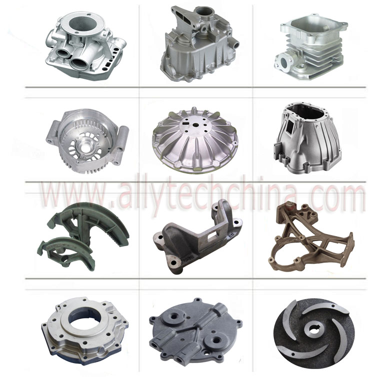 дэталі алюмініевага ліцця aluminum casting parts