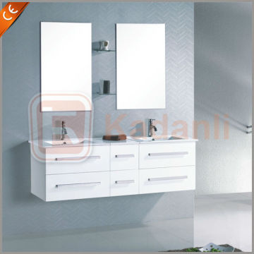 bathroom cabinet double sink for B086
