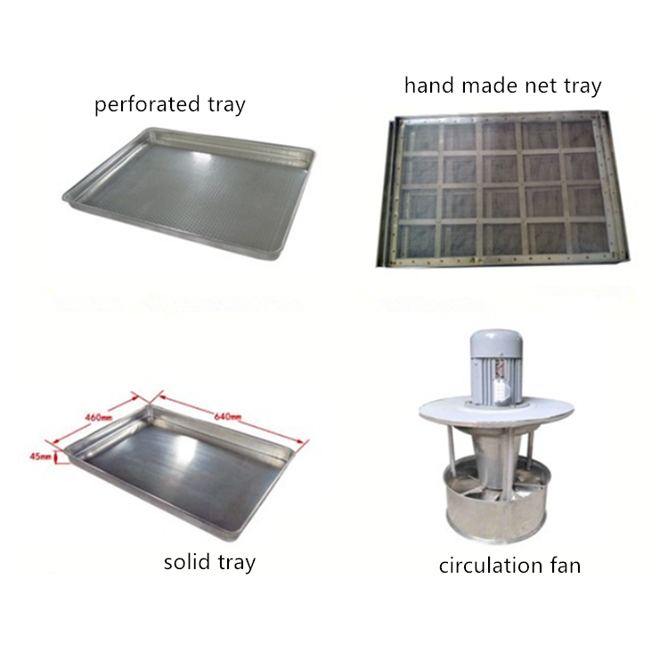 304 stainless steel acai berry trays high quality hot air circulation dryer chalk drying equipment herb fruit machine