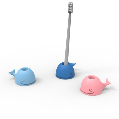 Whale Whale Bather Silicone Holder Holder Stands