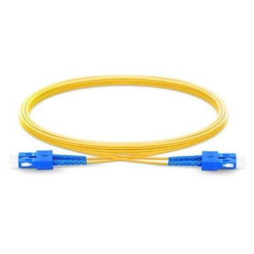 Conexão de fibra sc patchcord