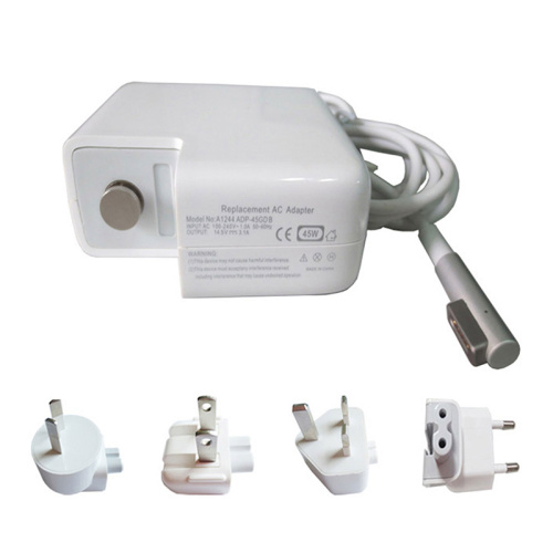 14.5v 3.1a chargeur d&#39;ordinateur portable 45w adaptateur macbook