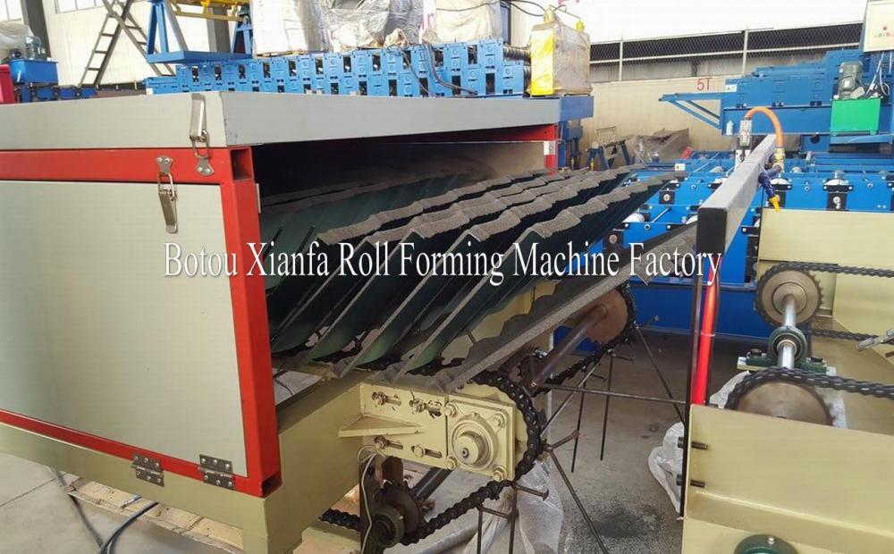 Standard Archaized Colored Vermiculite Tile Forming Machine