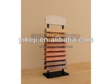 steel material wood flooring display rack,metal material wood flooring display stand,wood flooring display rack stand