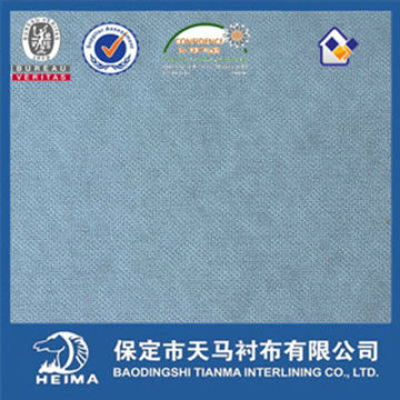 polyester & nylon nonwoven garment interlining fabrics