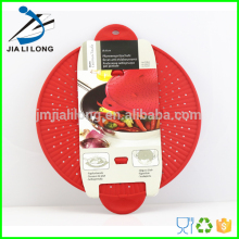 Silicone filter strainer silicone splatter guard