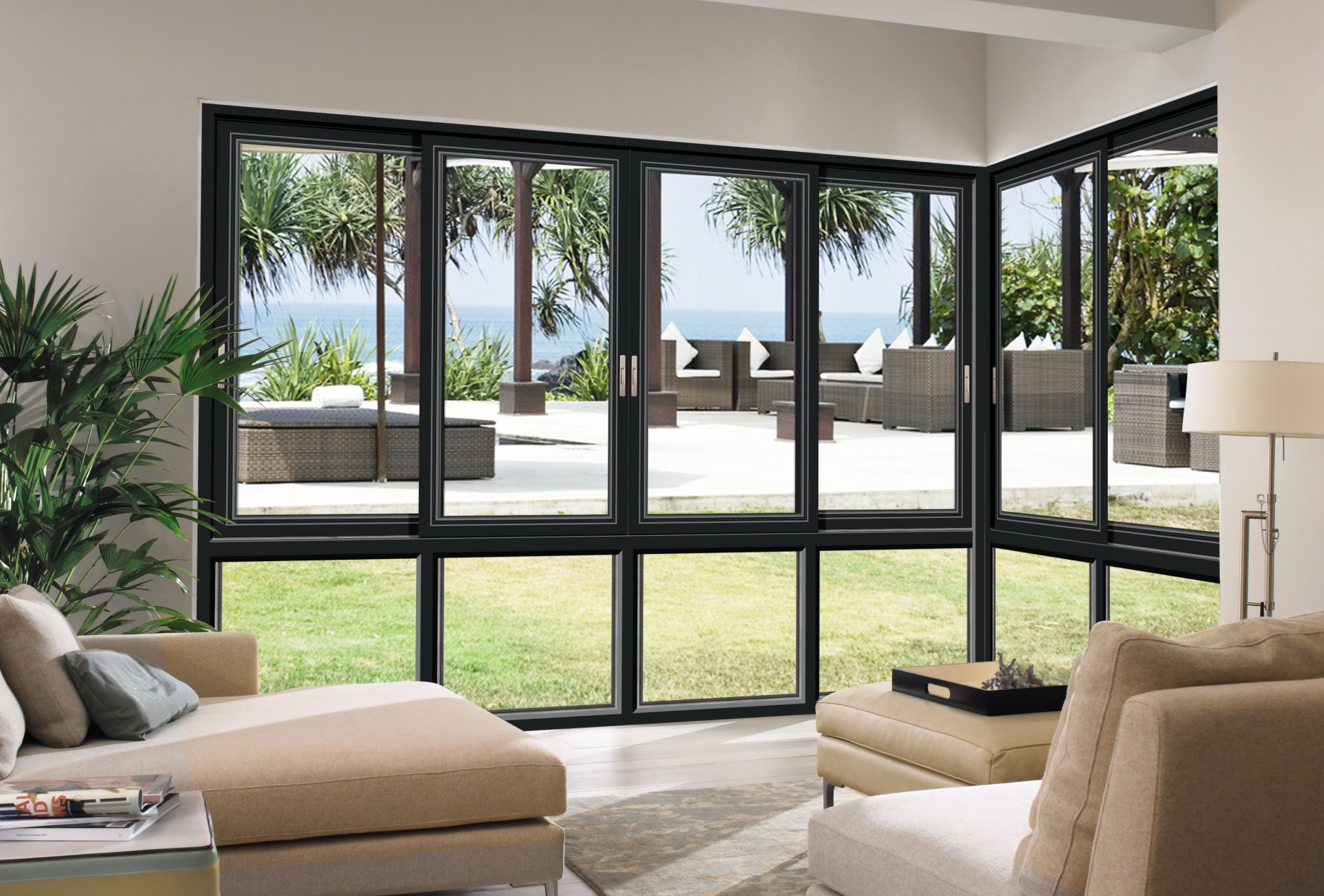 Aluminum lift and slide doors Aluminum lift and slide doors