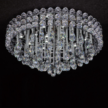 surface mounted crystal light ceiling led chandeliers