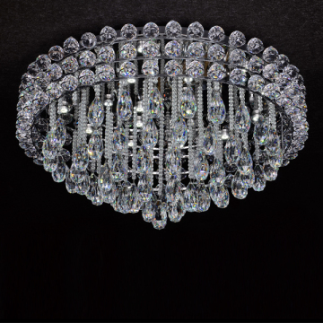surface mounted crystal light ceiling led chandeliers