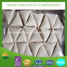 Hand made frozen vegetable samosa