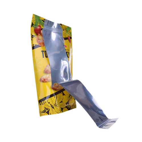 Stand Up Food Packaging Plastic Aluminium Foil Ziplock Bag Pose