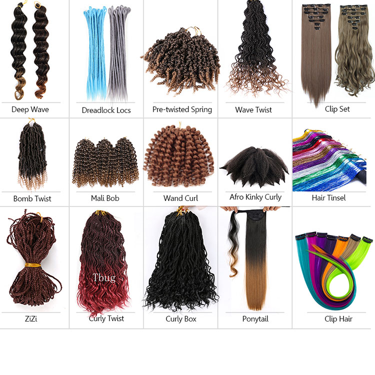 Wholesale Sister Locs Faux Locs Braiding Dreadlock Crochet Braid Hair Dreadlocs Hair Extensions Mixed Color For Man And Woman