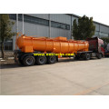 19cbm karfe sulfuric acid tanker trailers