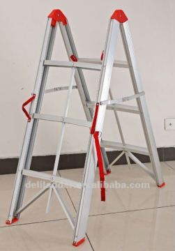 aluminum A type Ladder, Foldable Combination Ladder, fold up ladder manufacturer in China