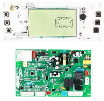 Wall-hanging Stove Control Panel