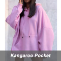 Pink Purple Young Women's Hoodies Custom Wholesale