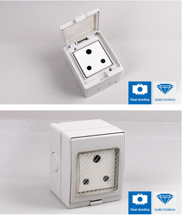 SAIP/SAIPWELL New Product Abs/Pc 16A 220V Outlet With Ce Waterproof Extension Socket