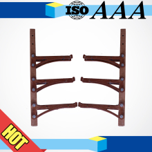 Insulation long life cable holder bracket with optional clamps