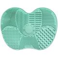 Makeup Brush Cleaning Mat Silicone Brush Cleaner Pad