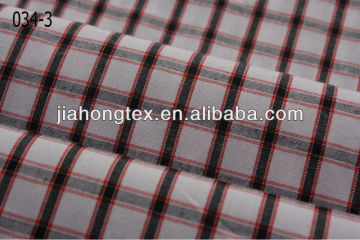 100%cotton checked oxford for work clothing