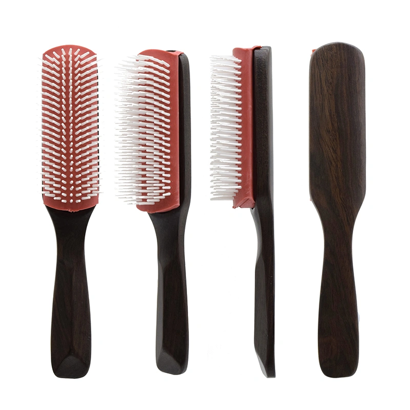 Wholesale Handle Massage Paddle Detangling Hair Brushes for Girls