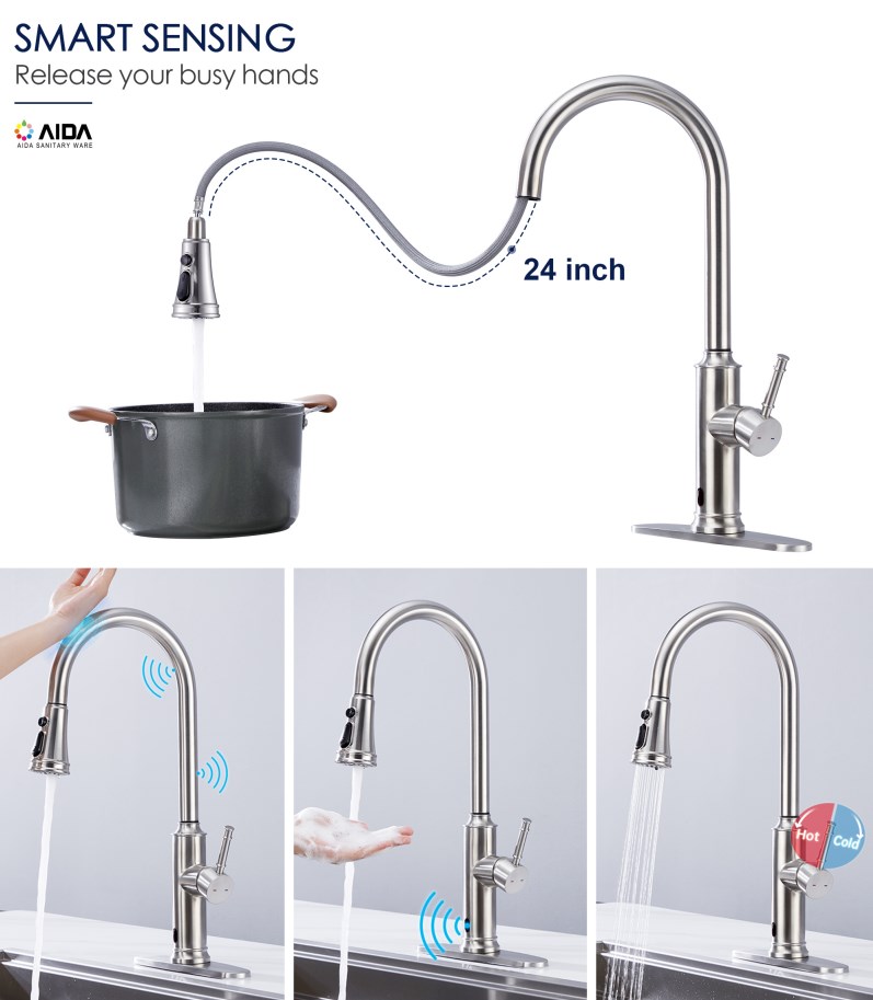 sensor kitchen faucet