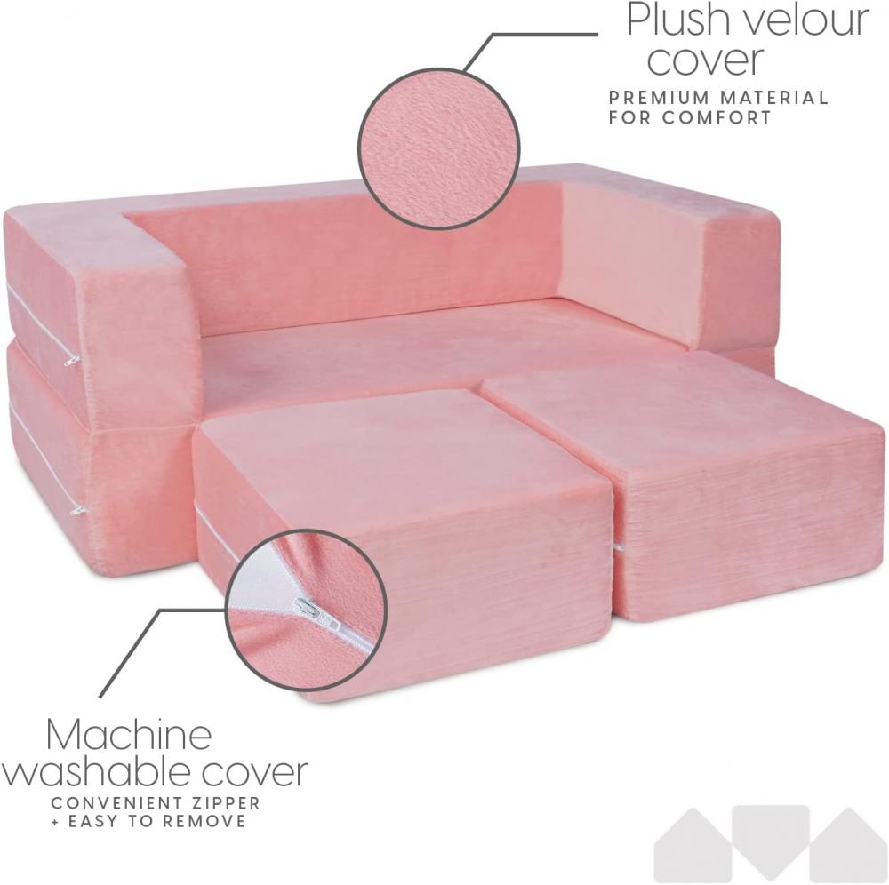 Pink Fold Sofa55 Jpg