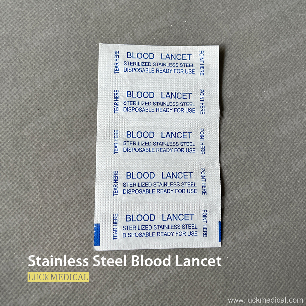 Stainless Steel Blood Lancet Diabetes And Endocrinology