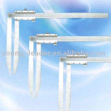 vernier caliper with nib jaws