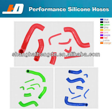 silicone rubber radiator hose For MITSUBISHI EVO 1-3 SILICONE INTAKE INDUCTION PIPE HOSES coolant hoses coupling