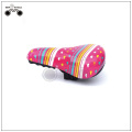 Custom pink kids bike soft thicken saddle