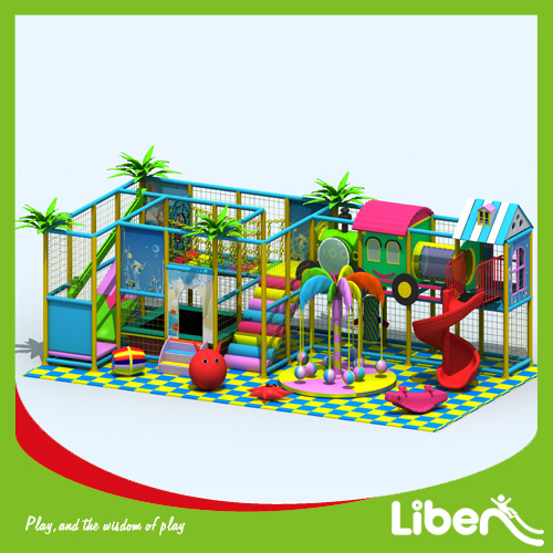Small indoor amusement playground