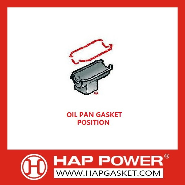 OIL PAN GASKET POSITION