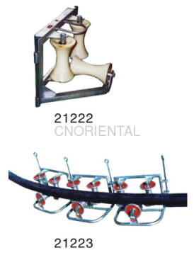 Triple Corner Rollers Used On Bends In Open Trench Work?