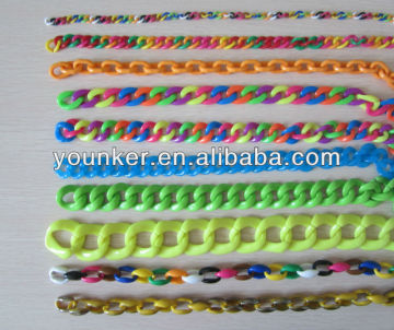 Plastic beads Link chain