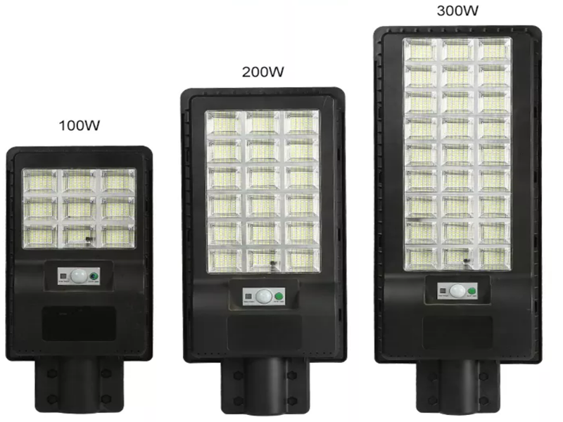 100w200w300w Integrated solar street light 7