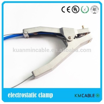 anti static grounding wire earthing clamp