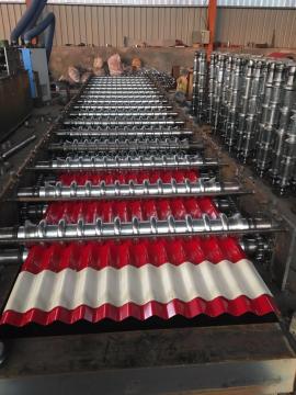 Corrugated Tile Roofing Sheet Roll Forming Machine