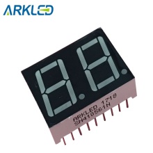 0.56 inch two digits led display iceblue