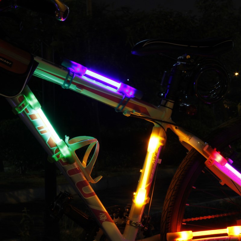 Super Flare Bicycle LED Light, Safety, Warning Hot Sales 360degree Bent